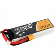 Tattu 14.8V 3700mAh 45C 4S1P Li-Po Battery Pack with XT60 Plug for Vortex and FPV Racing Quadcopters