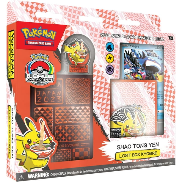 Juego de cartas coleccionables: Campeonato mundial Pokémon 2023