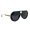 Black frame gray pie, variant on Elegant Round Frame Sun Glasses Gradient Lenses Eye Glasses For Casual Outings Travel Essential Women Daily Wear