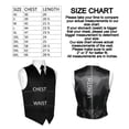 thumbnail image 2 of Men's Formal Tuxedo Vest, Bow-Tie & Hankie Set for Prom, Homecoming, Wedding, Cruise in White - 4XL, 2 of 4