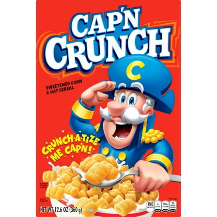 Quaker Cap'n Crunch Regular Cereal