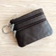 thumbnail image 1 of Monedero de piel auténtica estilo europeo y americano para mujer, bolso con cremallera para el hogar, bolso para llaves, tarjetero multifuncional, monedero, monedero, 1 of 6