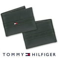thumbnail image 4 of Tommy Hilfiger Men's Premium Leather Flip ID Passcase Billfold Wallet Olive, 4 of 7