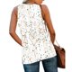 thumbnail image 3 of Mujeres de Verano Tops Casual, Moda sin Mangas Sólido, Cuello en V Señoras Top Blusa para el Verano, 3 of 7