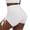 White, variant on Conairie Women Swim Bottoms Solid High Cut Tummy Control Bathing Suit Ruched Scrunch Swim Bottom XL