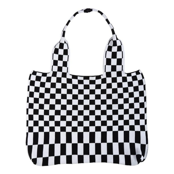 Bolso de compras jinwen Bolso de mujer Gran Capacidad Negro