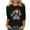 Black 3, variant on Christmas Shirt for Women Long Sleeve Crewneck Tshirt Graphic Fall Winter Blouse Tee Tops Fashion