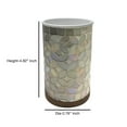 thumbnail image 5 of nu steel Trillium Tumbler in Pearl escent Mosaic & Wood  GLA428-5H, 5 of 5