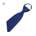 thumbnail image 4 of CSChome Men Formal Tie Men Business Tie - Solid Color Twill Dot Print Fine Workmanship Formal Necktie, 4 of 7