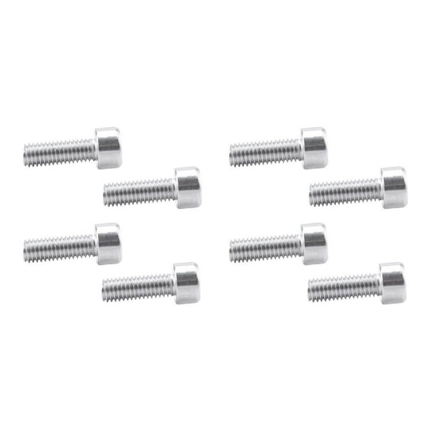 Pack de 4 tornillos Eigraketly para portabidones de bicicleta Aleación de aluminio CBP504287