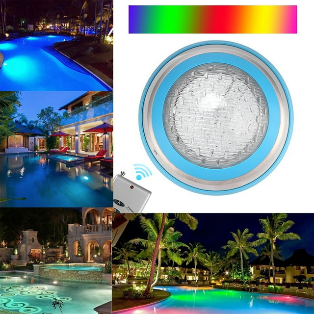 Underwater Light Waterproof Pond Light LED Underwater Light Submersible Led Lights Multicolor Underwater Light Suction Cups Aquarium For Ponds