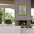 thumbnail image 3 of Epic Graffiti 'Hamsa of Happiness' by Hello Angel, Giclee Canvas Wall Art, 26"x34", 3 of 8