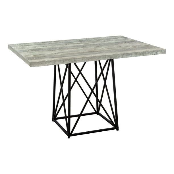 Dining Table 36 X 48 Grey, 36 Inch Round Reclaimed Wood Table Top