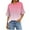Pink, variant on yievot Oversized T Shirts for Women Short Sleeve Summer Casual Loose Top Gradient Color Print Tee with Pocket