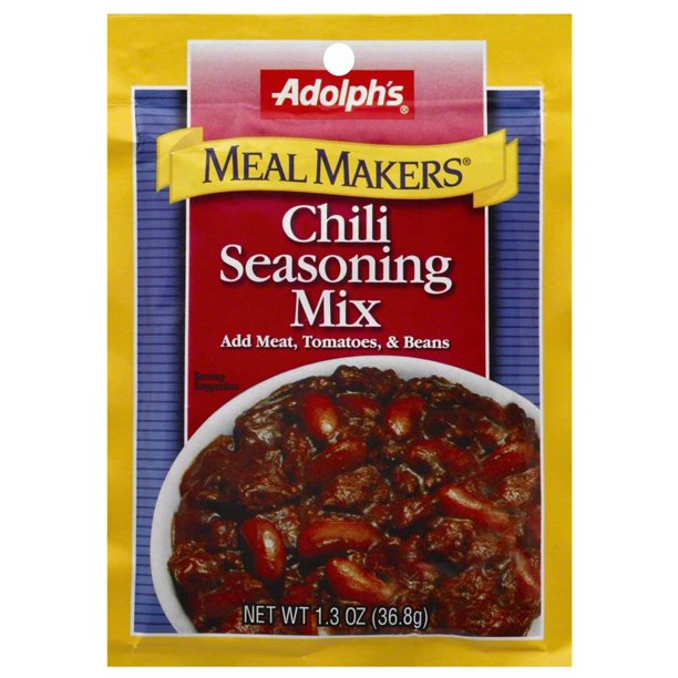 Adolph's Chili Seasoning Mix, 1.3 OZ (Pack of 4)
