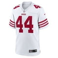 thumbnail image 2 of Men's Nike Kyle Juszczyk White San Francisco 49ers Player Game Jersey, 2 of 3