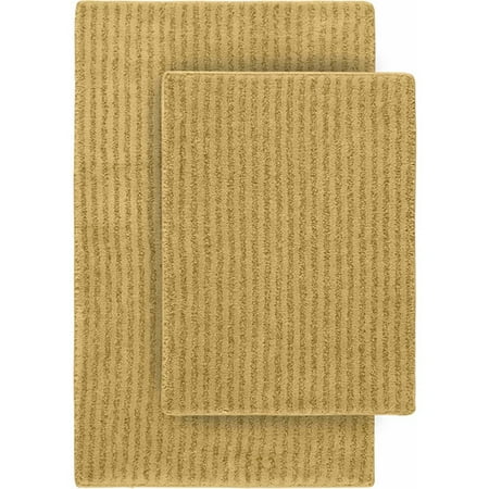 Sheridan Nylon 2-Piece Washable Bathroom Rug Set