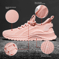 thumbnail image 4 of Zapatillas para correr para mujer, zapatillas deportivas para mujer, zapatillas de plataforma con cordones informales para mujer, zapatos de senderismo de invierno a la moda, 4 of 6