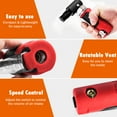 thumbnail image 6 of Angle Air Die Grinder 20000 RPM High Speed 1/4'' inlet w/ 1/4'' and 1/8'' Collets, 6 of 12