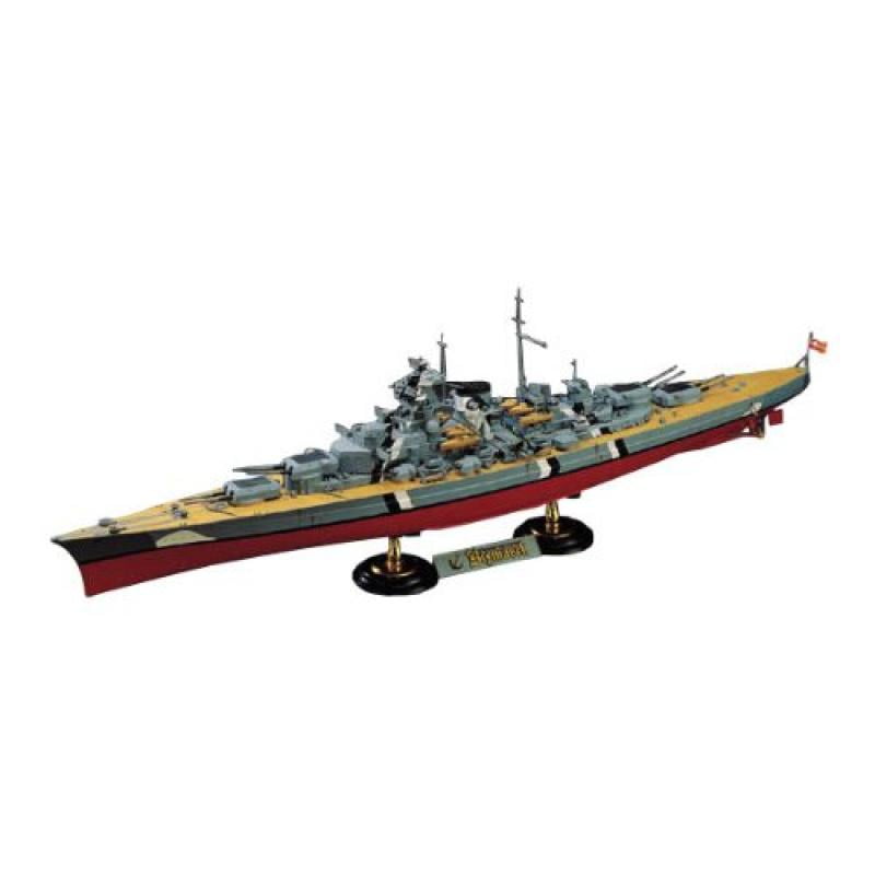 Academy German Battleship Bismarck Model Kit - Walmart.com