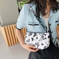 thumbnail image 1 of Bolso de hombro retro con estampado de animales para mujer, Bolso pequeños (mariposa B), 1 of 5