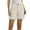 White, variant on JINMGG Shorts for Women Clearance $5 Fashion Women Solid Casual Button High Waist Pockets Short Pants Khaki XXXL