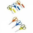 thumbnail image 7 of FACEGA Scissors for Age 8 - 12, Left/Right Handed Blunt Stainless Safety Scissors with Cover, Home Office Craft Supplies (Blue/1 Pcs) 5.75x2.56, 7 of 7