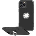 thumbnail image 1 of Mignova for iPhone 12 6.7 Inch Case, Anti-Scratch Shockproof Case 360 Degree Rotation Finger Ring Holder Kickstand [Work with Magnetic Car Mount] for iPhone 12 6.7 Inch 2020 Released(Black), 1 of 7