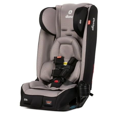 Diono Radian 3RXT Slim Fit 3 Across Convertible Car Seat, Gray Oyster