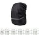 thumbnail image 3 of Soidarity Chubasquero ligero reflectante de alta calificación, impermeable, Poncho de lluvia, bolso de hombro ultraligero, impermeable Mochilas de mochilero negro L Soidarity JJ22863-17, 3 of 6
