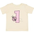 thumbnail image 3 of Inktastic Pink Ladybug 1st Birthday Girls Baby T-Shirt, 3 of 5