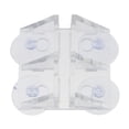 thumbnail image 2 of Paquete de 2 divisores de de , ventosa, clip de ventosa para acuario, soporte para hojas de plástico Yuyangstore Soporte divisor de acuario, 2 of 8