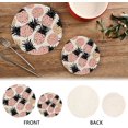 thumbnail image 4 of Coolnut Pineapple Pot Holders Trivets Set 2Pcs, Potholders for Kitchens, Pure Cotton Thread Weave Trivets for Hot Dishes/Pot/Bowl/Teapot/Hot Pot Holders Home Decor Gifts, 4 of 7