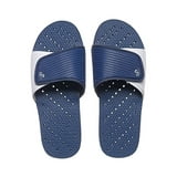 Showaflops Mens Antimicrobial Shower & Water Flip Flop Slide Sandals ...