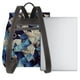 thumbnail image 3 of Fotbe Abstract Blue Squares Mochila Bolso con Estampado para Mujer, Mochila Antirrobo de Nylon Impermeable, Bolsa Ligera de Hombro, 3 of 4