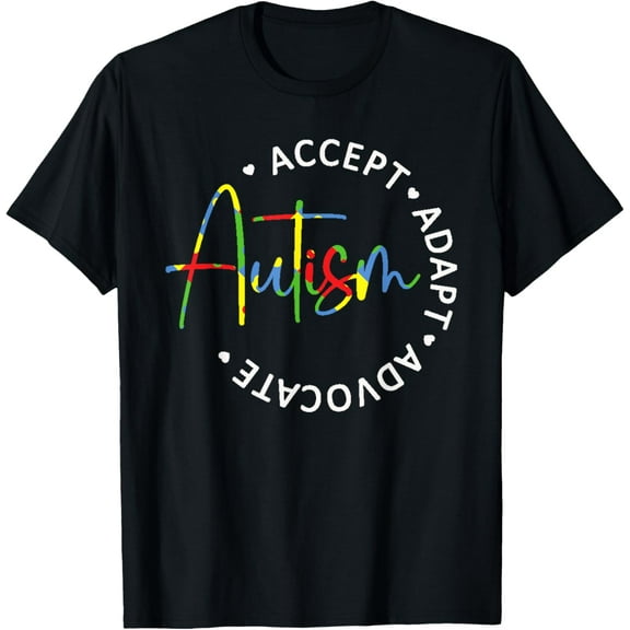 Autism Awareness Accept Adapt Advocate T-Shirt