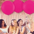 thumbnail image 5 of PMU Premium Latex Balloons - Jumbo Size Balloons for Birthdays, Wedding Parties, Baby Shower, Indoor & Outdoor Party Events & Decoration Supplies - Made in USA, 36 Inch Hot Pink, Pkg/4, 5 of 7