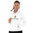 thumbnail image 3 of Olive You Love Pun Matching Couples Hoodie Sweatshirt Women Men Brisco Brands S, 3 of 7