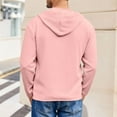 thumbnail image 4 of Purcolt Hoodies for Men Lightweight Cotton Linen Long Sleeve Drawstring Hooded Sweatshirts Summer Casual Loose Fit Pullover for Beach Party Vacation, 4 of 8