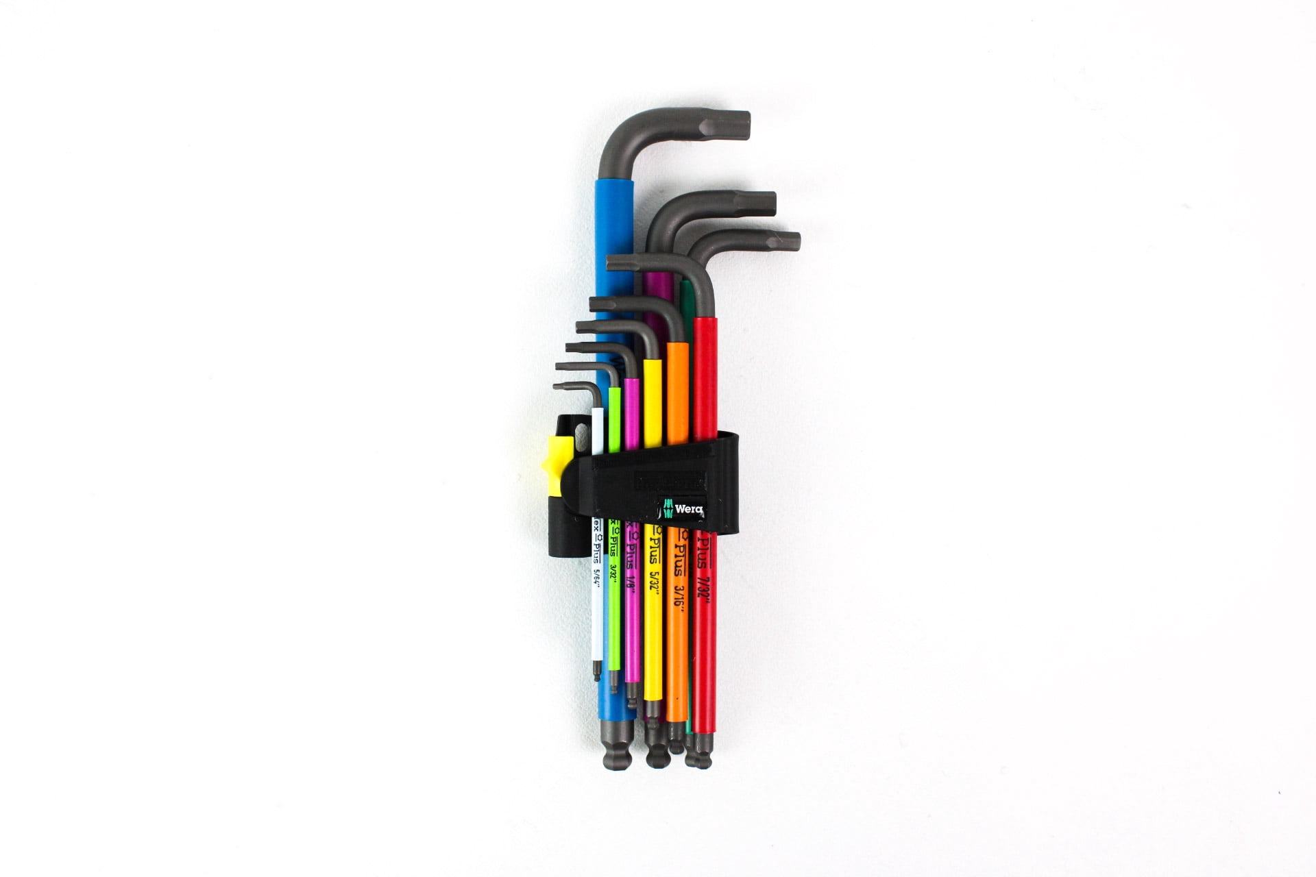 Wera 022640 Multicolor Hex + Ball End Hex SAE L-key Clip Set