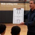 thumbnail image 3 of Tablero De Entrenamiento De Baloncesto De PVC, Portapapeles De Entrenamiento De Borrado En Seco, Pizarra Blanca De Estrategia Para Juegos, Entrenamiento De Planificación De Juegos, 3 of 7