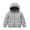 Gray-03, variant on Nugftut Jackets for Kids Warm Winter Coat Girls Boys Pocket Hooded Puffer Jackets Size 13 Years