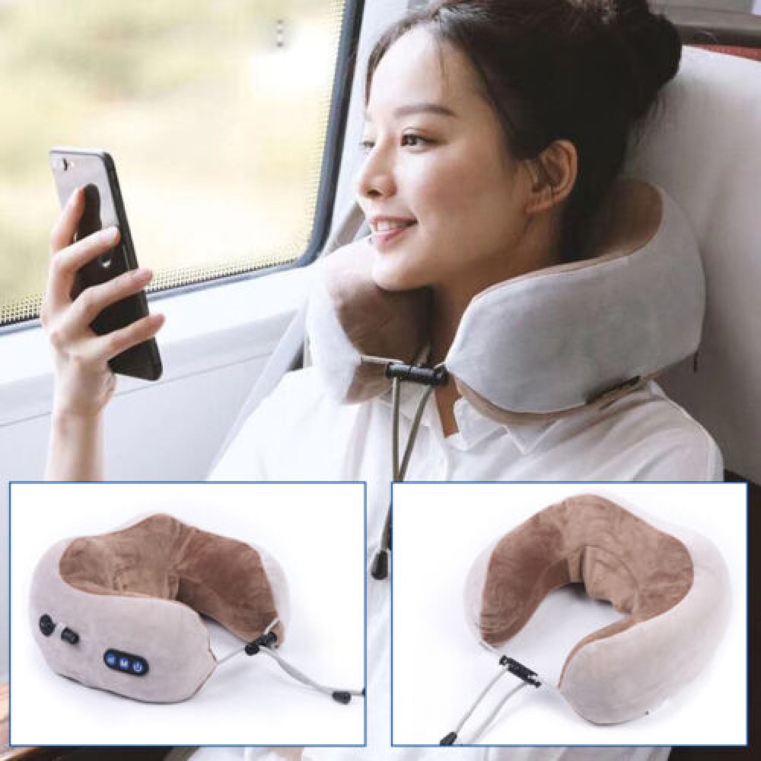 Portable Electric Neck Daily Relief U-Shaped Massager