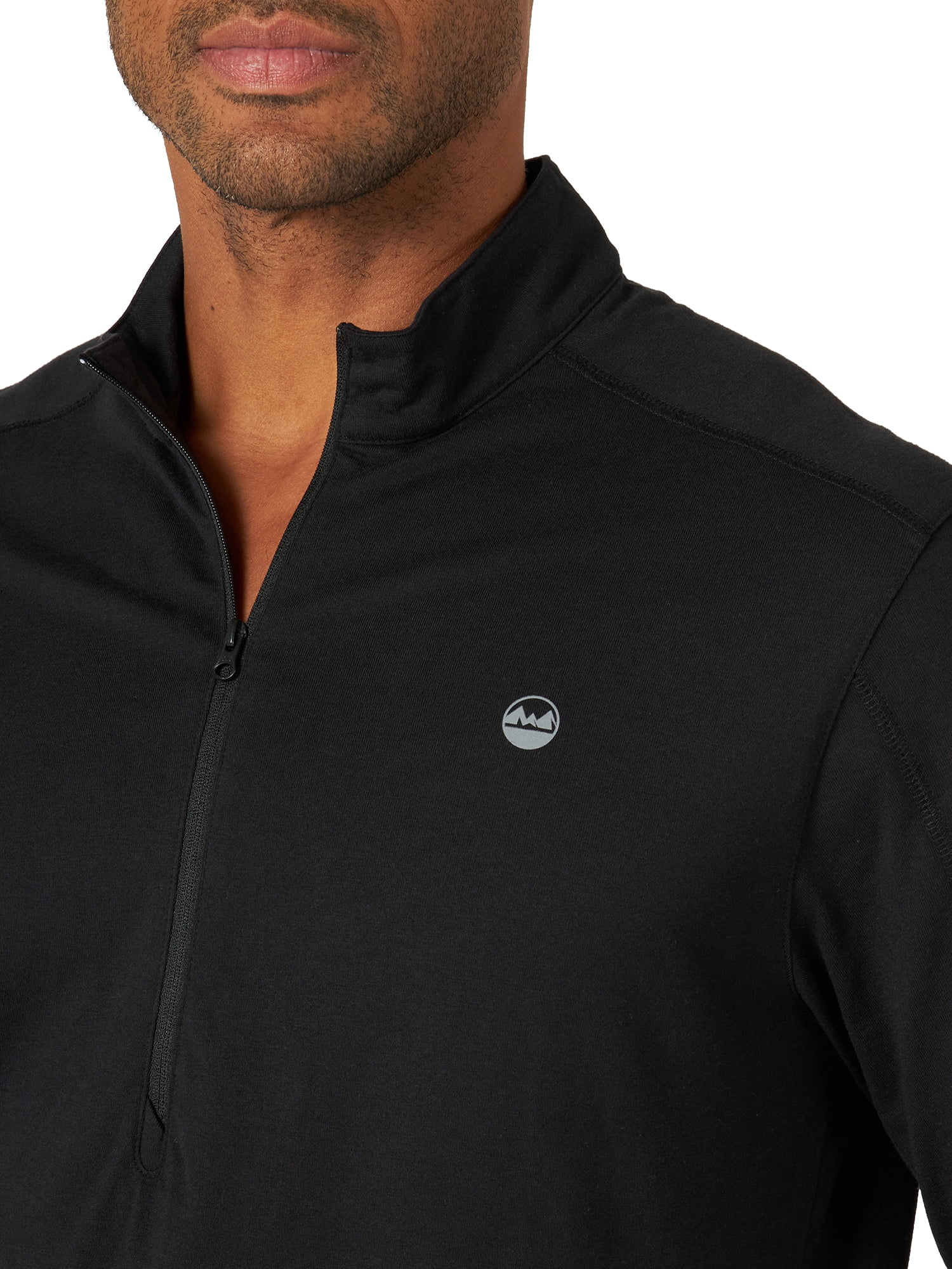 Wrangler Men's Long Sleeve Layering Knit - 1/2 Zip