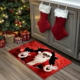 thumbnail image 4 of Christmas Floor Mat Non Slip Merry Christmas Decorative Mats Rugs Doormat Welcome Front Door Indoor Outdoor Decoration (A), 4 of 6