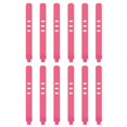 thumbnail image 1 of 12 Paquete Reutilizable Cable Cierre Corbatas 3 Agujero Ajustable Fijación Cable Corbata para Hogar Oficina Cableado Gestión (Rosa), 1 of 5