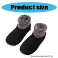 thumbnail image 6 of RYUJNDK Womens Warm Indoor Home Winter Ankle Slipper Socks with Skid Resistant Bottom Thick Fleece Lined Plush Cuffs Floor Socks, 6 of 19