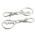 thumbnail image 3 of Luzkey 5x20 Pieces Lobster Clasps Claw Swivel Clips Snap Hooks Key, 3 of 8