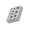 14 holes, variant on lanema Jewelry Making Tool Steel Texture Forming Block Steel Crafting Block for Jewelry