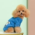 thumbnail image 3 of Warm Cotton Pullover Brushed Pet Coat For Dogs Cats Teddy Bear Dog Sweater Pet Costume Dog Hoodies Pet Clothes PINK M, 3 of 8